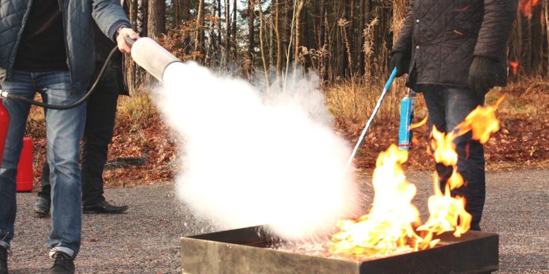 Schulung mit dem Fire-Trainer