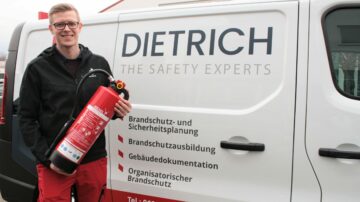 Dietrich Safety liefert Qualitätsfeuerlöscher von Jockel