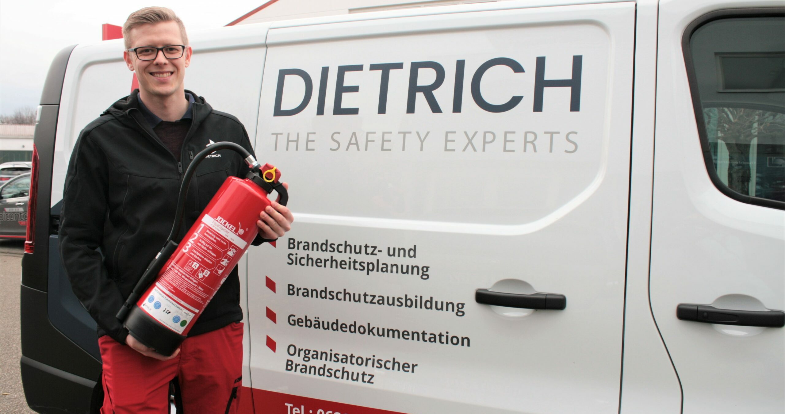 Dietrich Safety liefert Qualitätsfeuerlöscher von Jockel