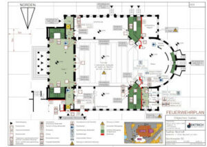 Feuerwehrplan & Fluchtwegeplan Unterschied